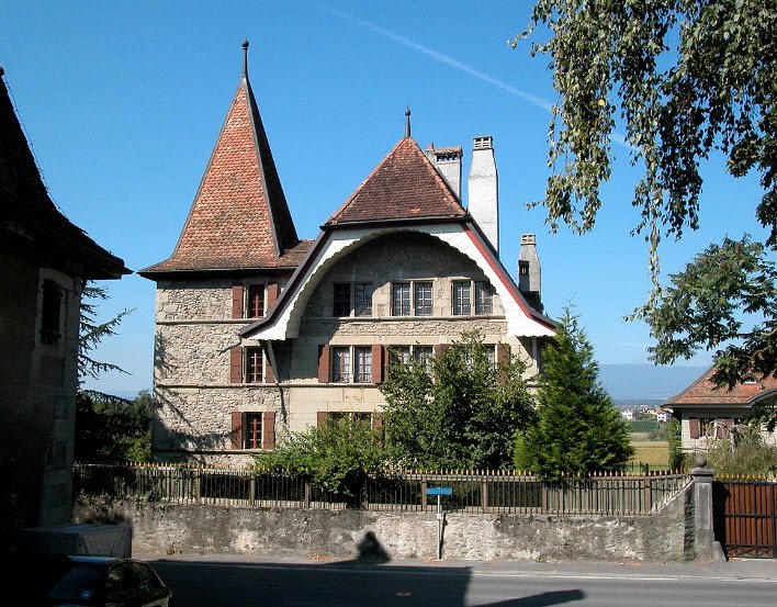 D'En-Bas Castle, Switzerland, Switzerland